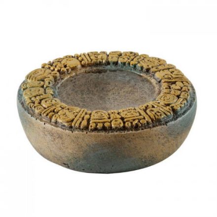 Exo-Terra Aztec Water Dish "S" - vizestál (Azték mintával) terráriumi állatok részére (7,5x2,5cm/15ml)