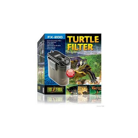 Exo-Terra Turtle Filter FX-200 - Teknős terrárium oldalára rögzíthető külső szűrő