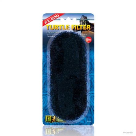 Exo-Terra Turtle Filter Coarse Foam - szűrőszivacs (durva, FX-200,FX-350) teknős szűrőkhöz (2db)