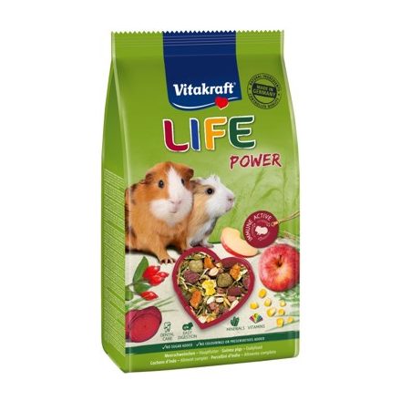 Vitakraft Life Power Tengerimalac eledel 600g