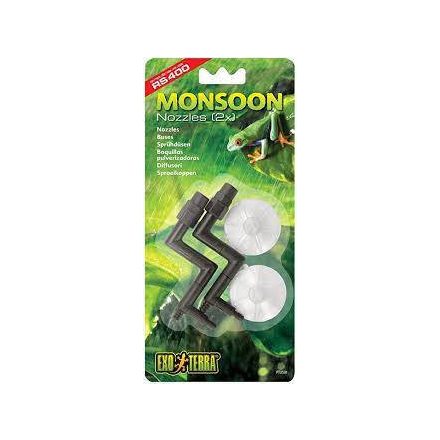 Exo-terra Monsoon Nozzles - fúvóka ködképző rendszerhez (2x)