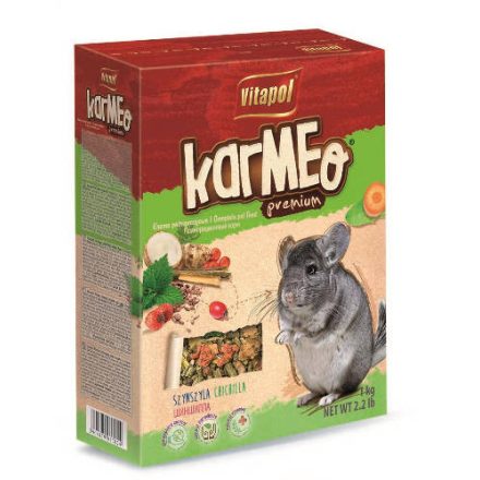 Vitapol Karmeo Prémium - Teljesértékű eledel csincsillák részére (1kg)